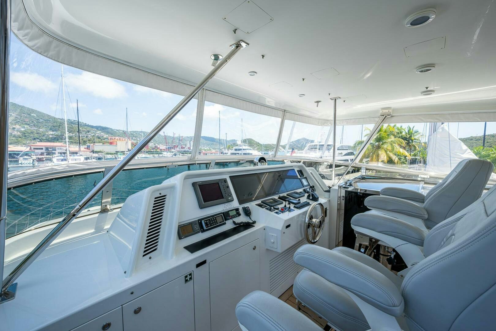 inside of a boat aboard LADY LORRAINE Yacht for Sale