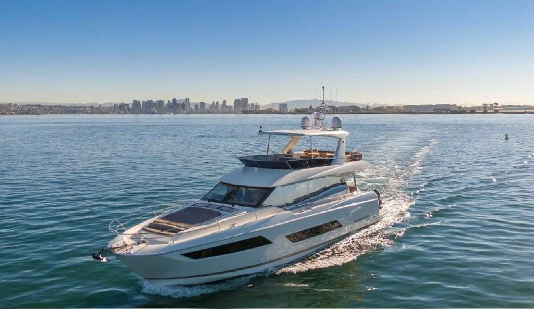 a boat in the water aboard 5 STAR Yacht for Sale