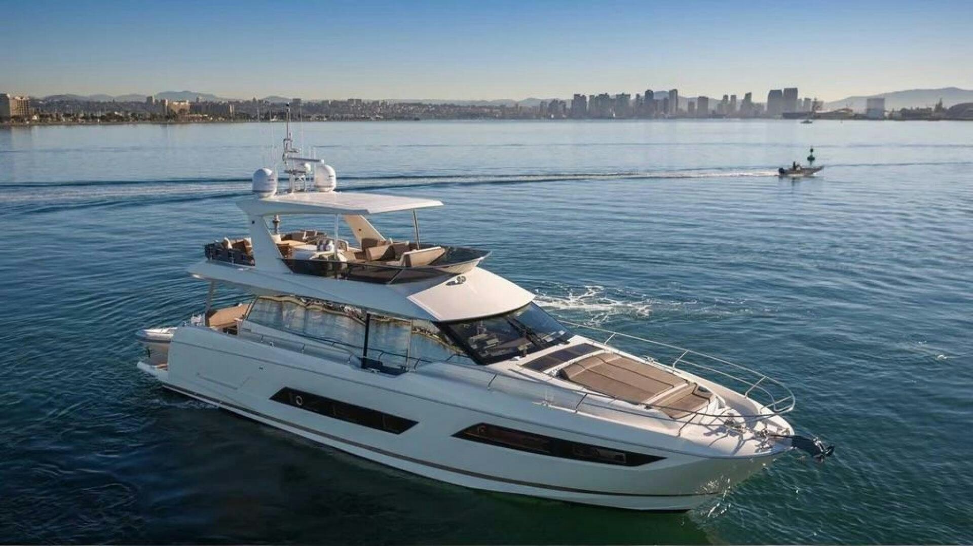 a boat on the water aboard 5 STAR Yacht for Sale