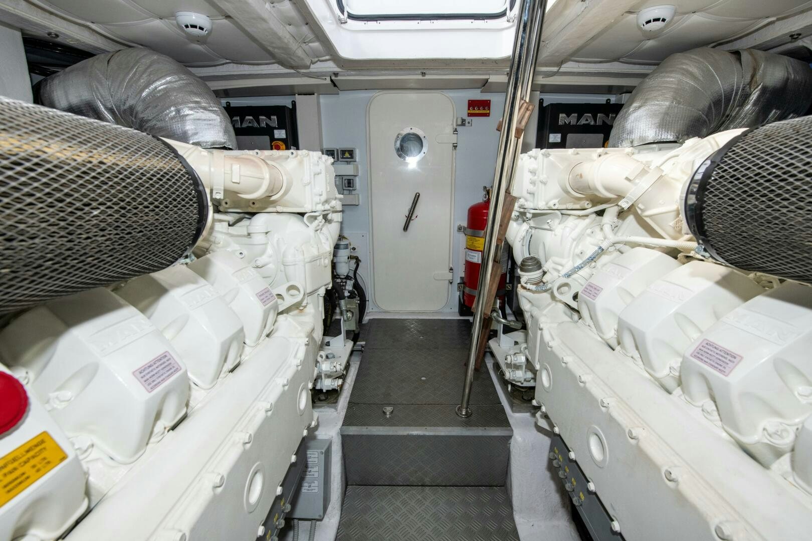 a room with several machines aboard GIULIA Yacht for Sale