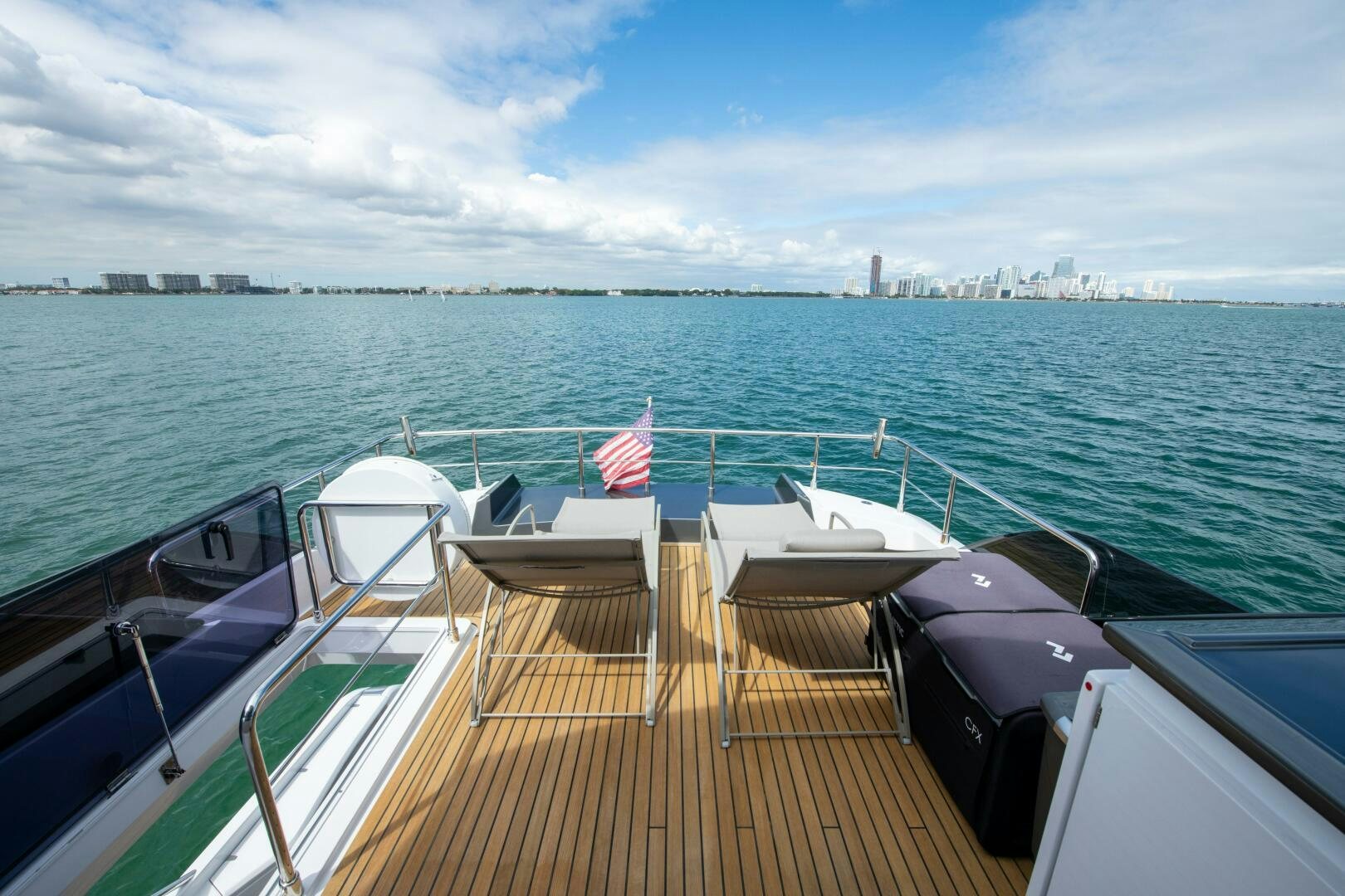 a boat on the water aboard GIULIA Yacht for Sale