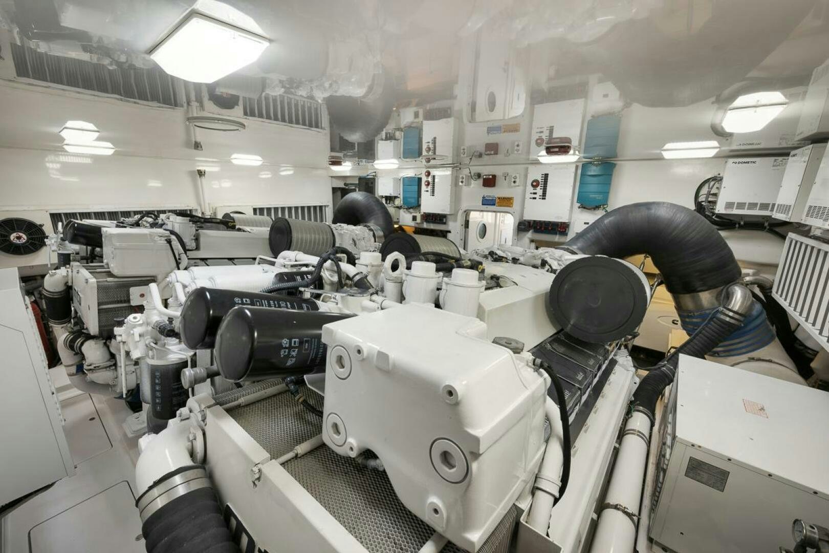 a room with many machines aboard SWEETUMS Yacht for Sale