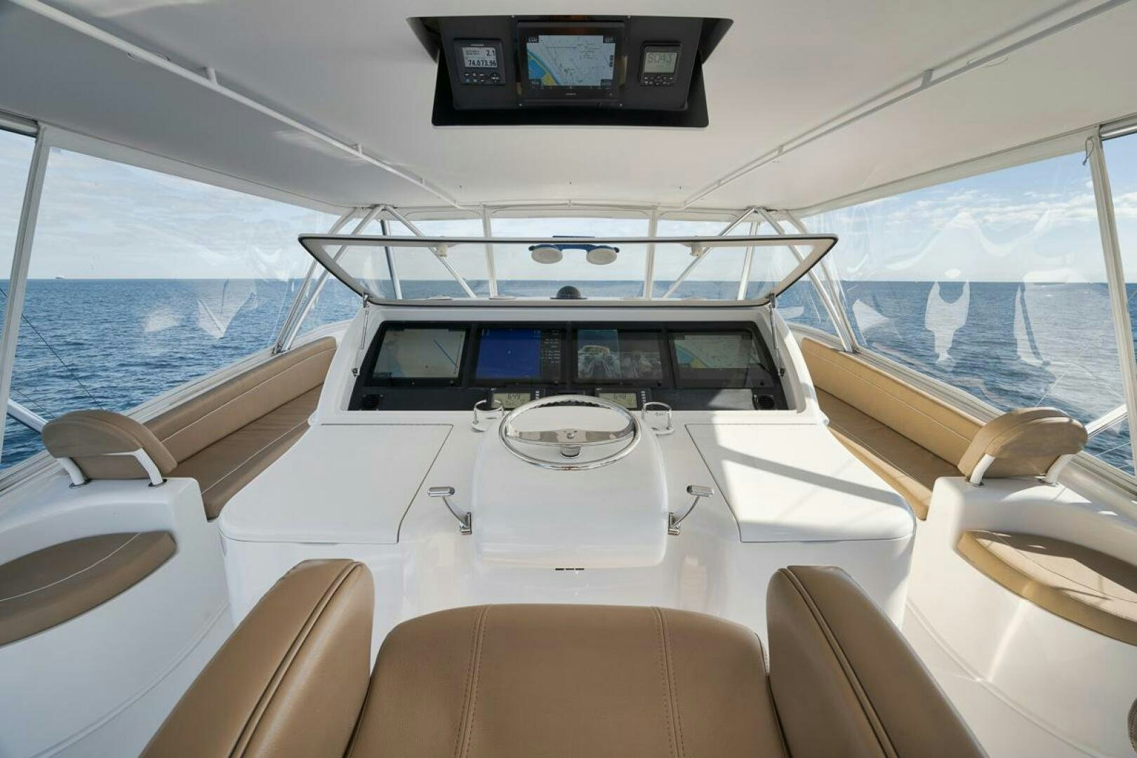 inside of a boat aboard SWEETUMS Yacht for Sale