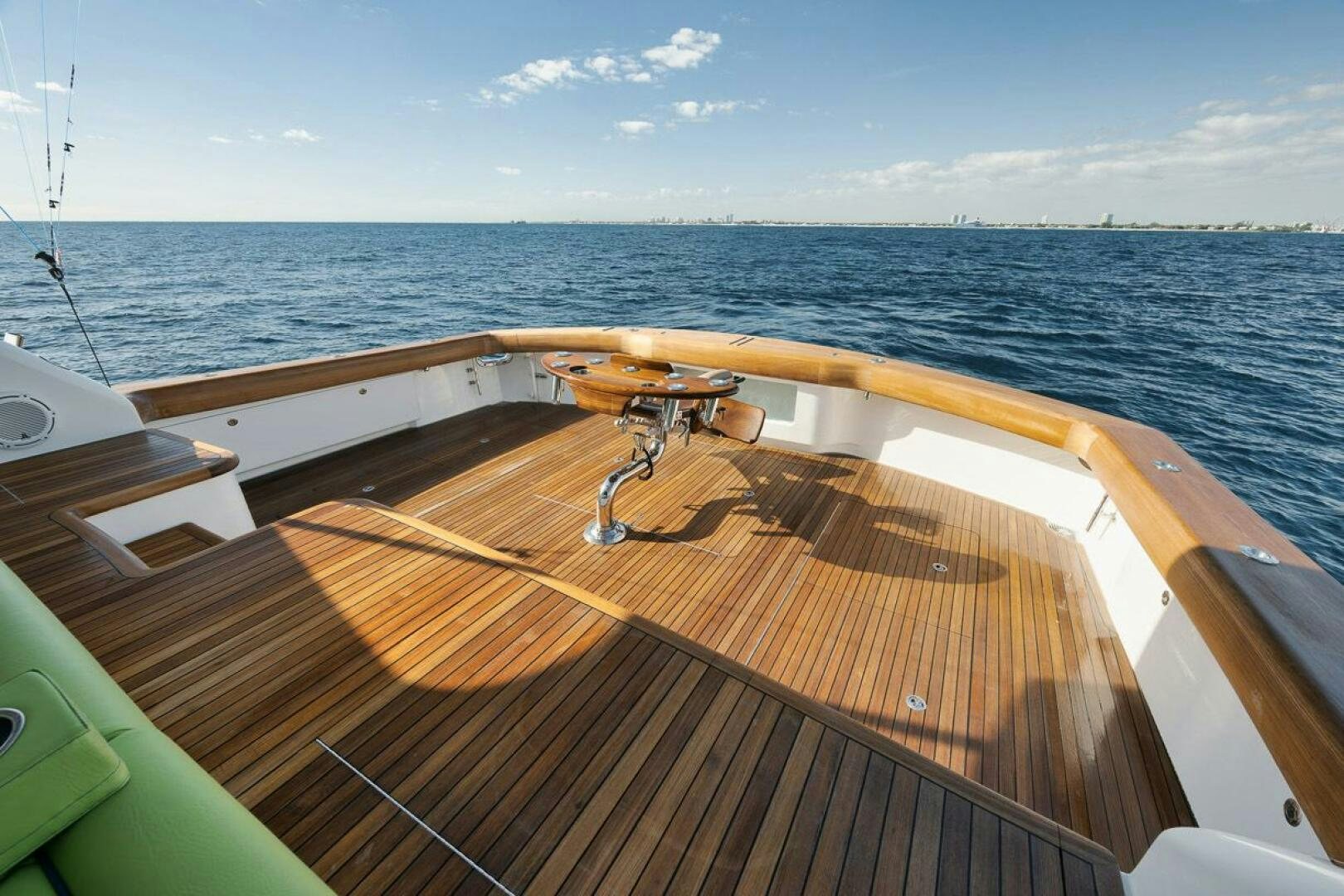 a boat on the water aboard SWEETUMS Yacht for Sale