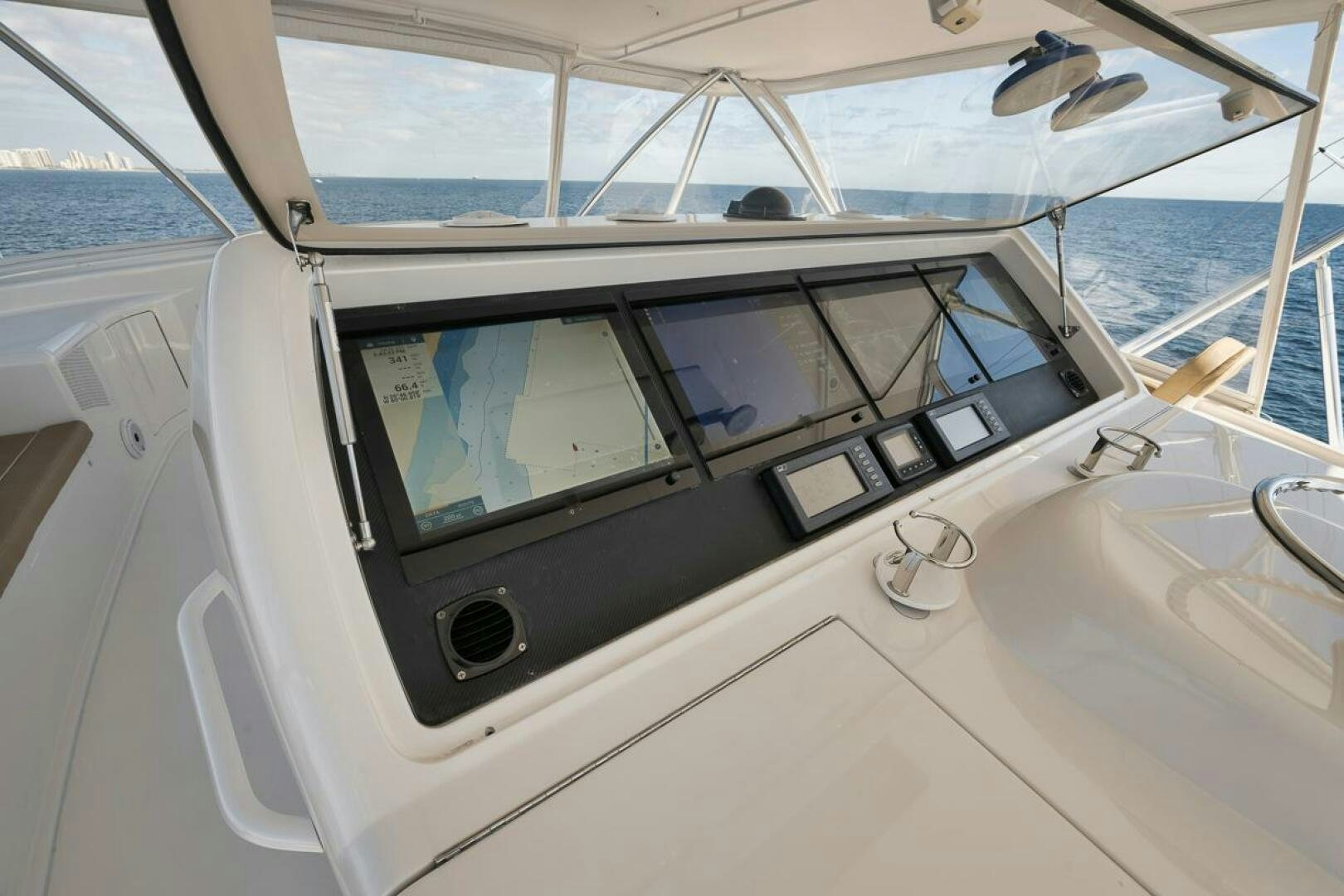 the inside of a boat aboard SWEETUMS Yacht for Sale