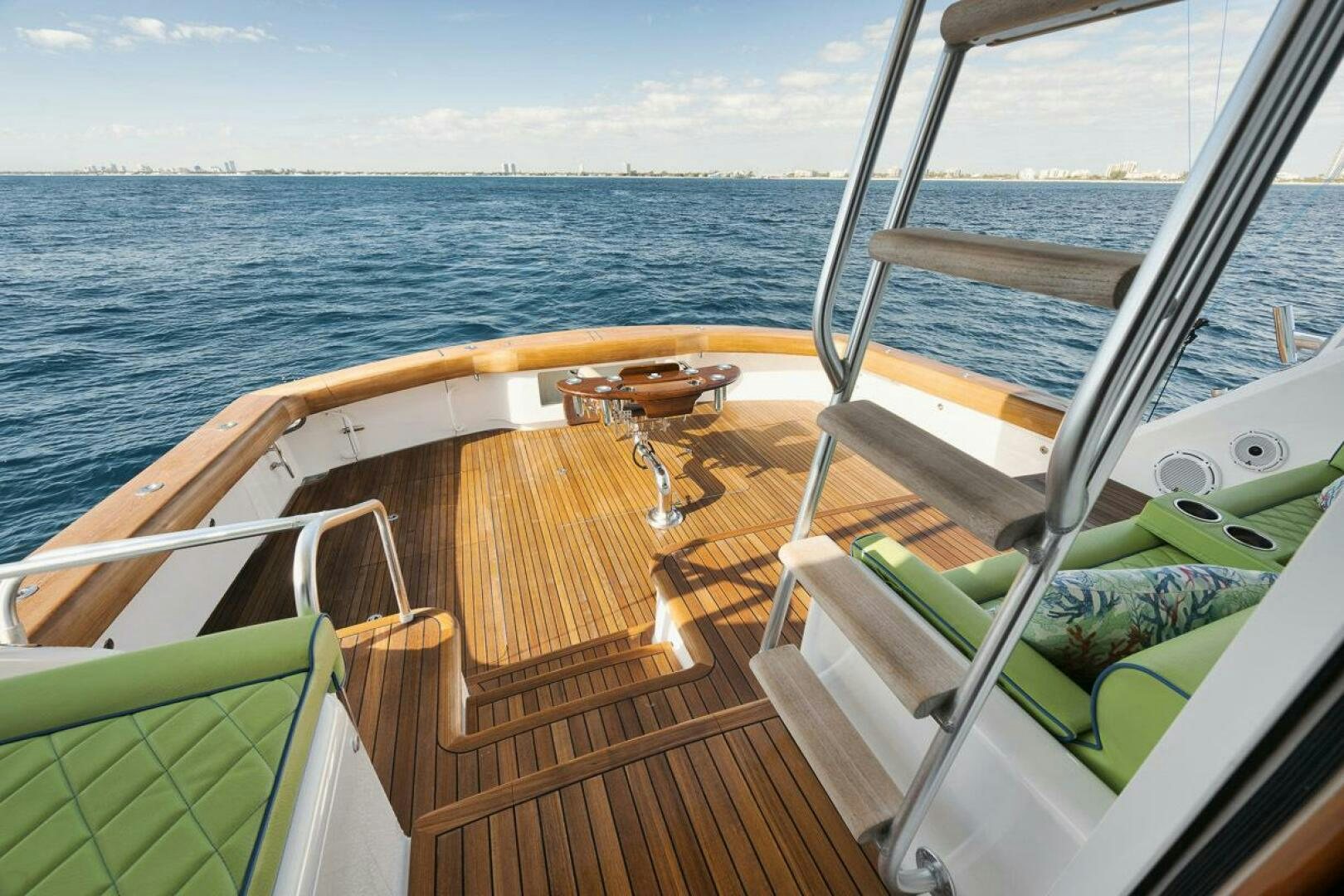 a boat on the water aboard SWEETUMS Yacht for Sale