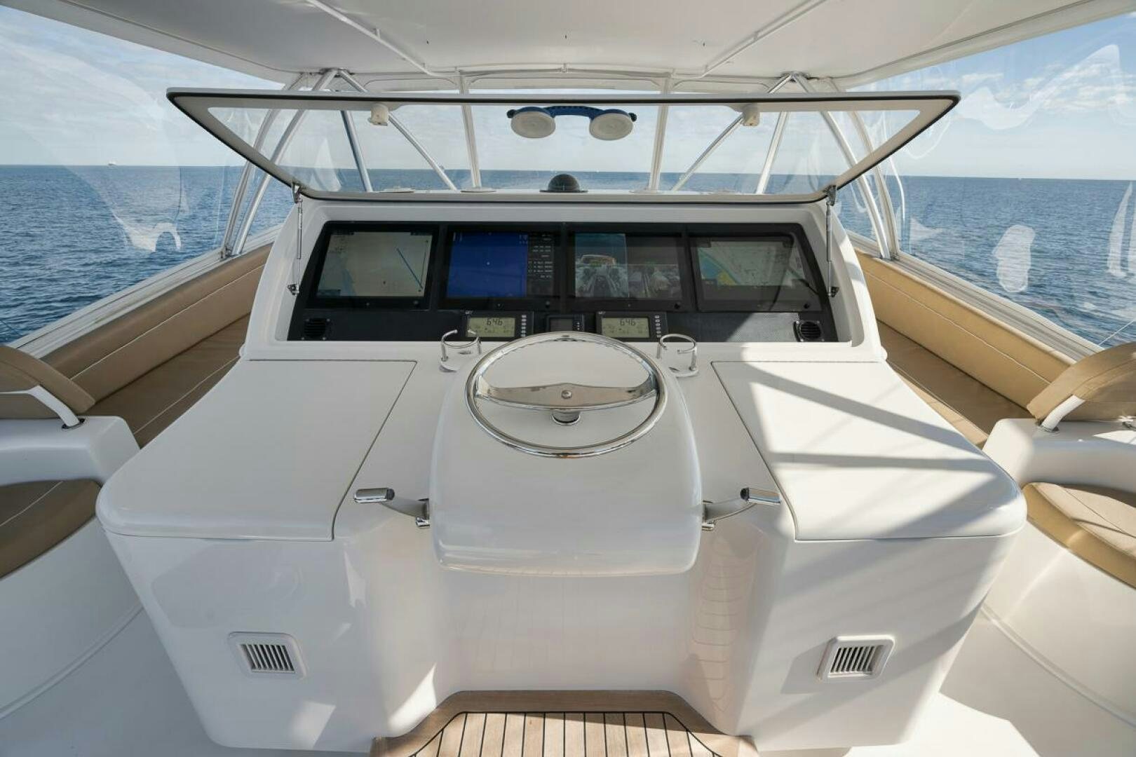 the inside of a boat aboard SWEETUMS Yacht for Sale
