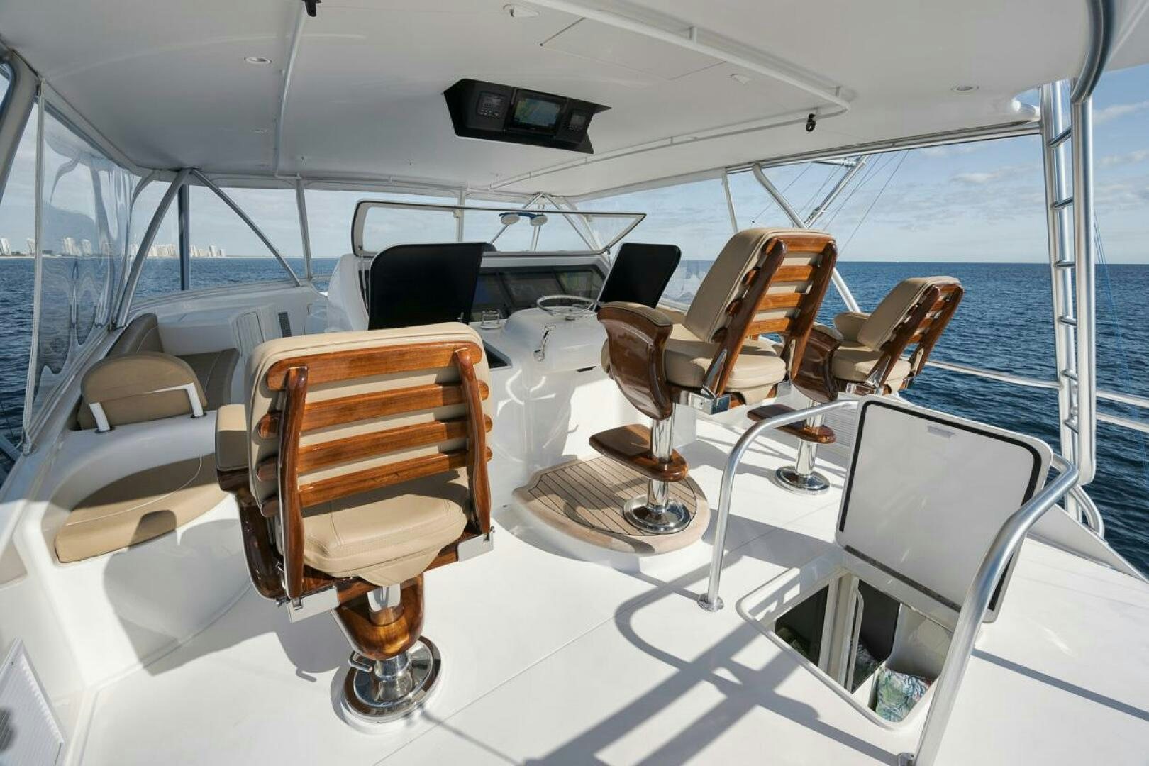 inside of a boat aboard SWEETUMS Yacht for Sale