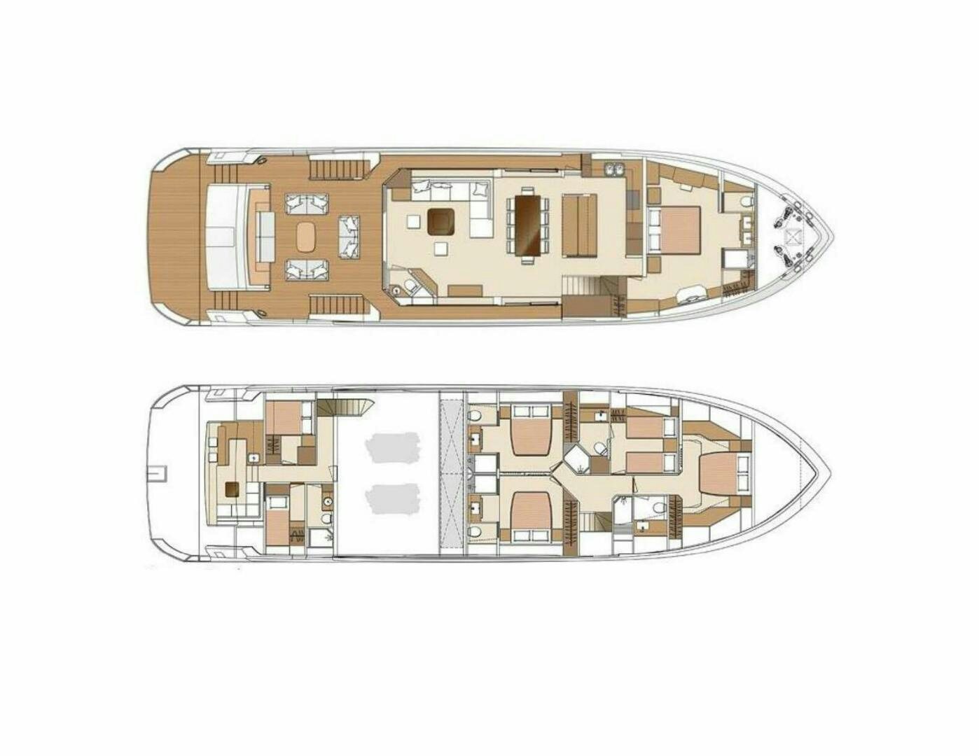 diagram aboard ICE Yacht for Sale