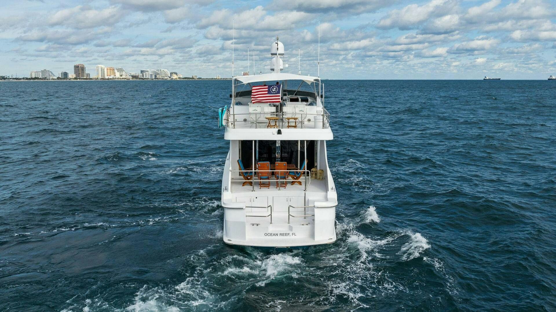 a boat on the water aboard TOUCH N GO Yacht for Sale