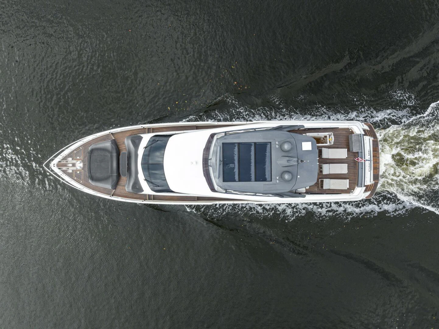 a camera on a snowy mountain aboard PINCH ME Yacht for Sale