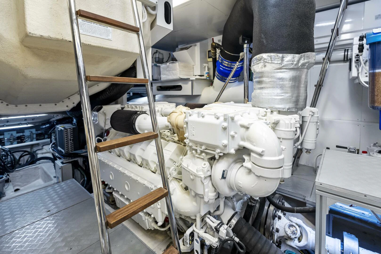a machine with a machine aboard PINCH ME Yacht for Sale