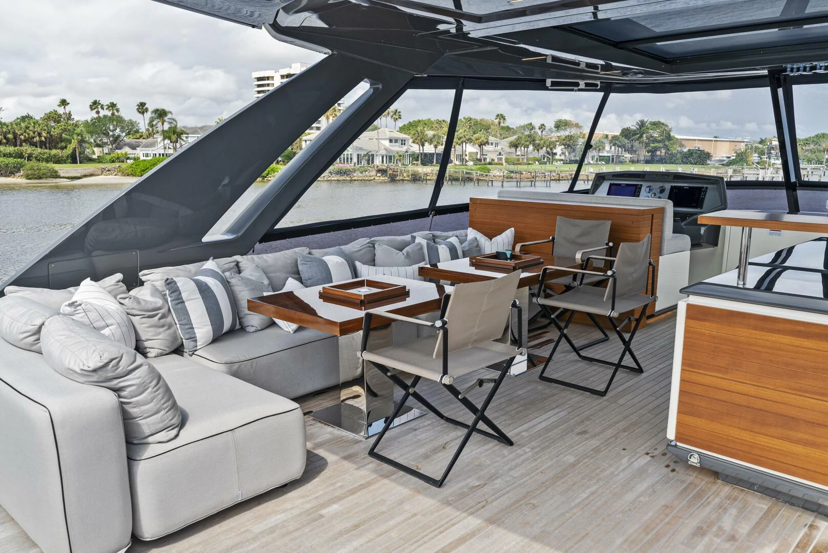 a boat on the water aboard PINCH ME Yacht for Sale