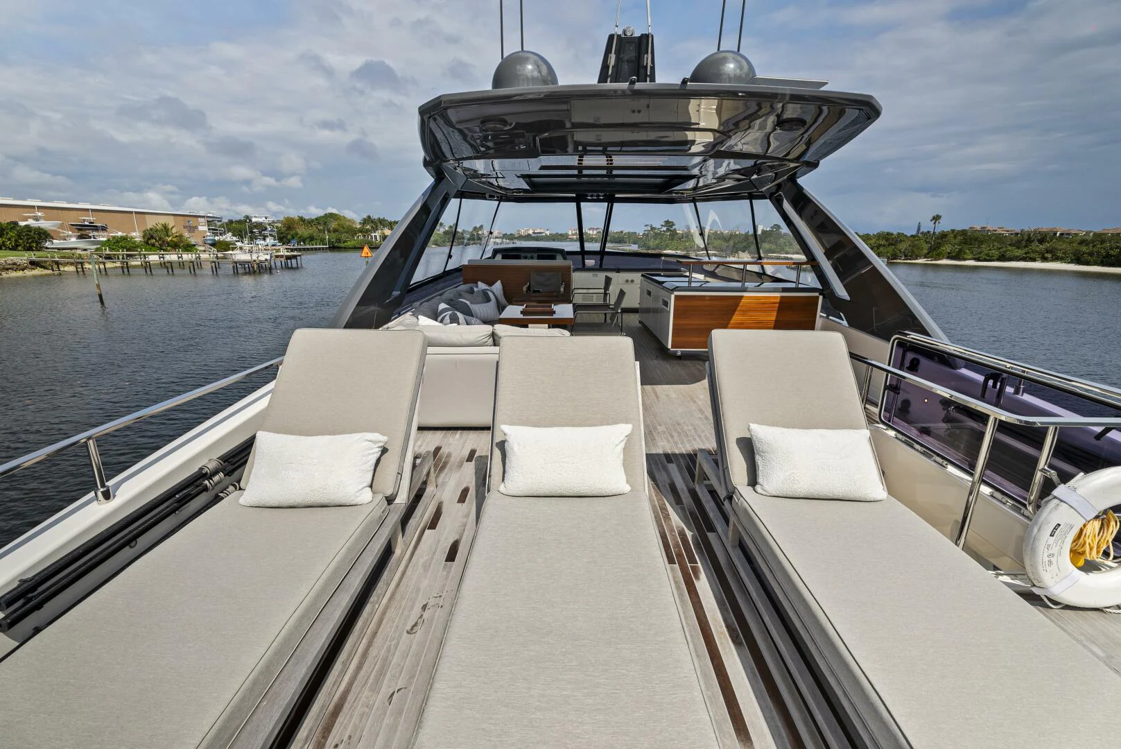 a boat on the water aboard PINCH ME Yacht for Sale