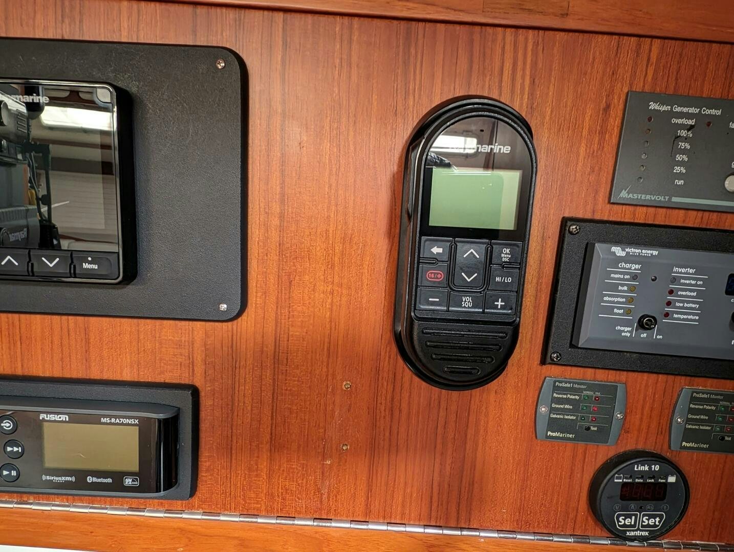 a group of cell phones aboard MOJO Yacht for Sale