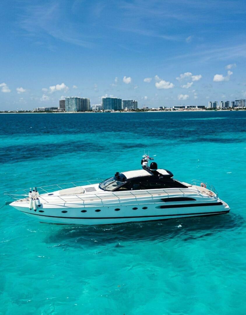 a boat in the water aboard INCENTIVE Yacht for Sale