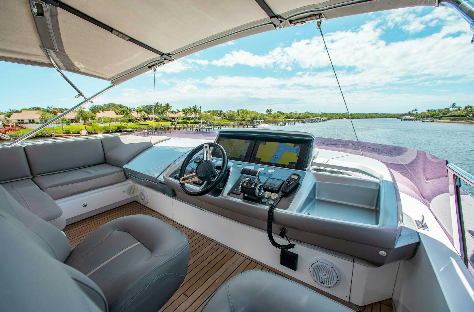 the inside of a boat aboard RIPPLE Yacht for Sale