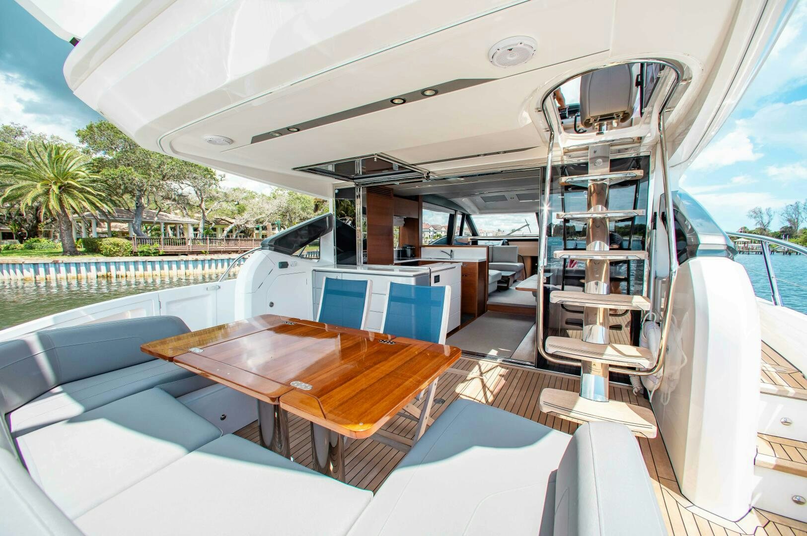 a boat on the water aboard RIPPLE Yacht for Sale
