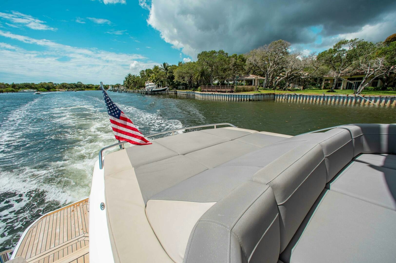 a boat on the water aboard RIPPLE Yacht for Sale
