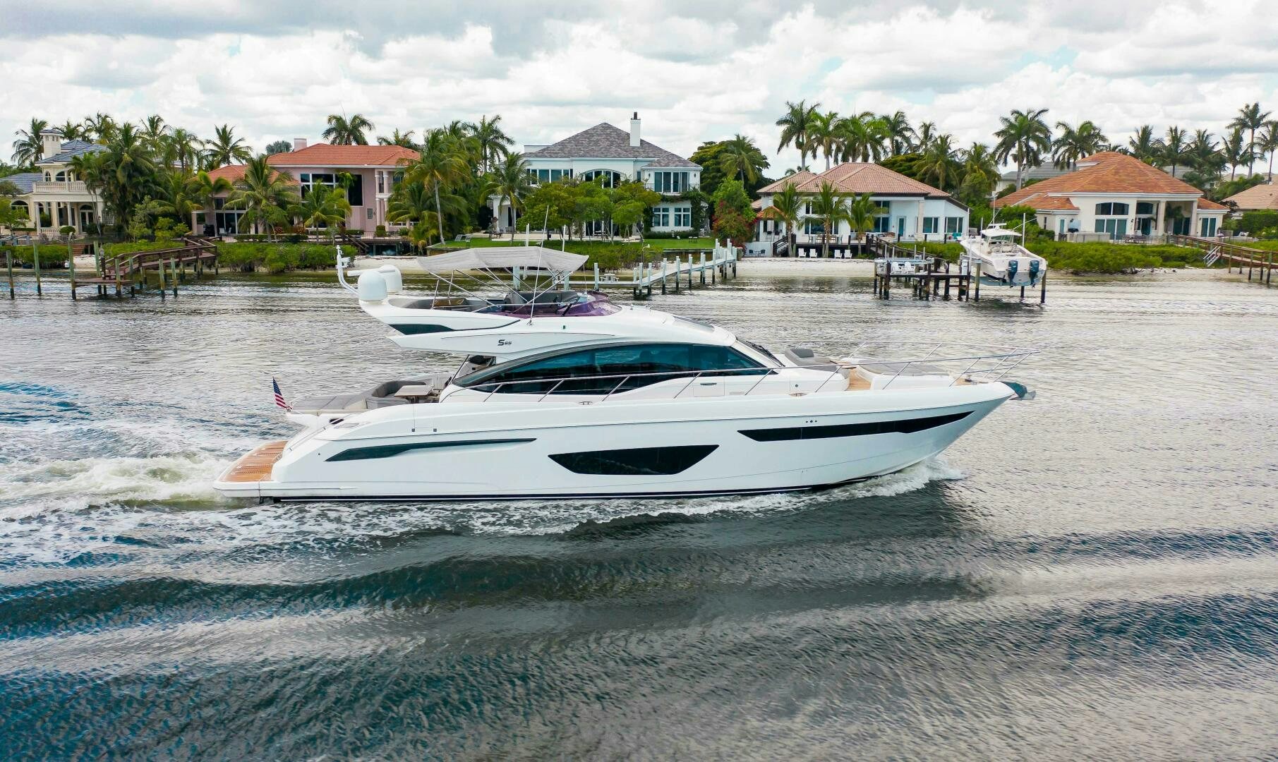 a boat in the water aboard RIPPLE Yacht for Sale