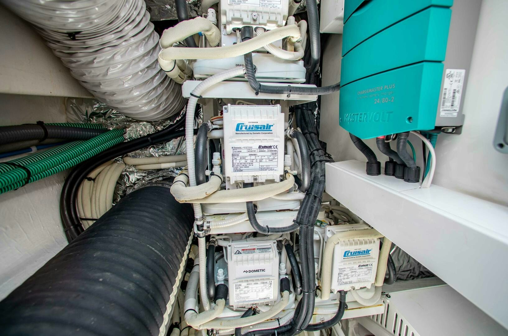 a machine with wires aboard RIPPLE Yacht for Sale