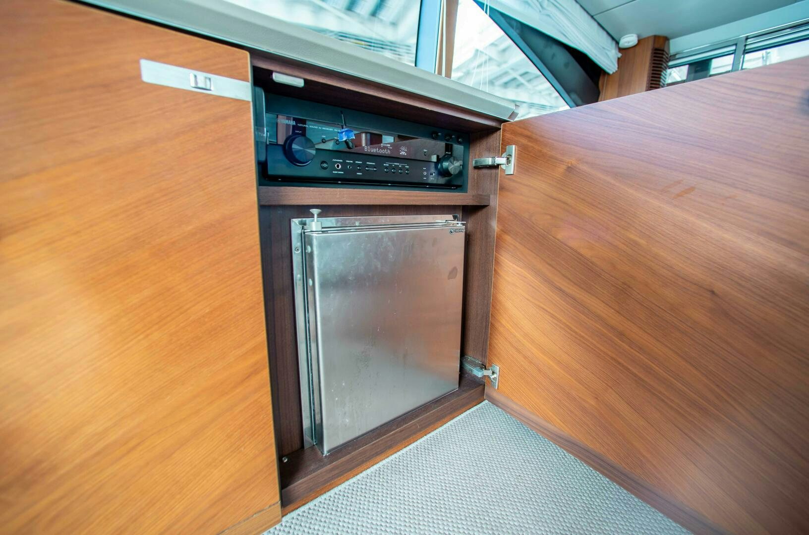 a machine on the counter aboard RIPPLE Yacht for Sale