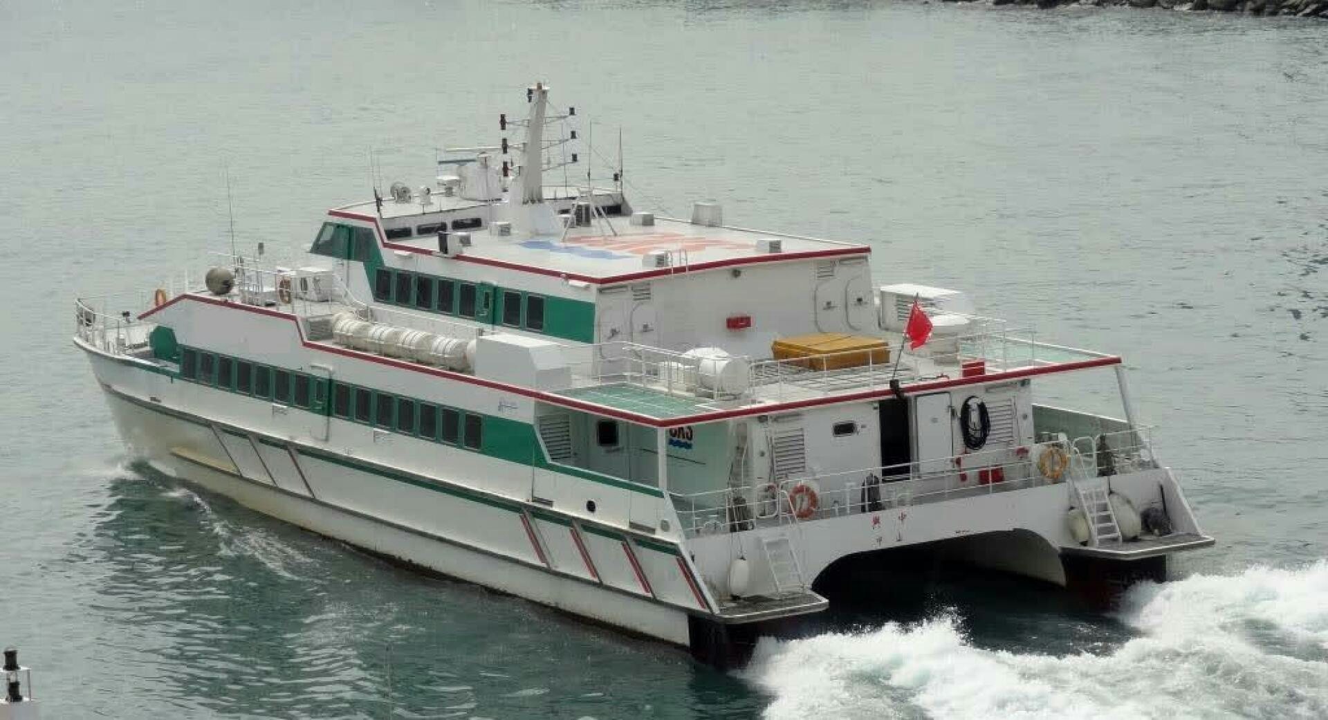 a boat on the water aboard TING HONG Yacht for Sale