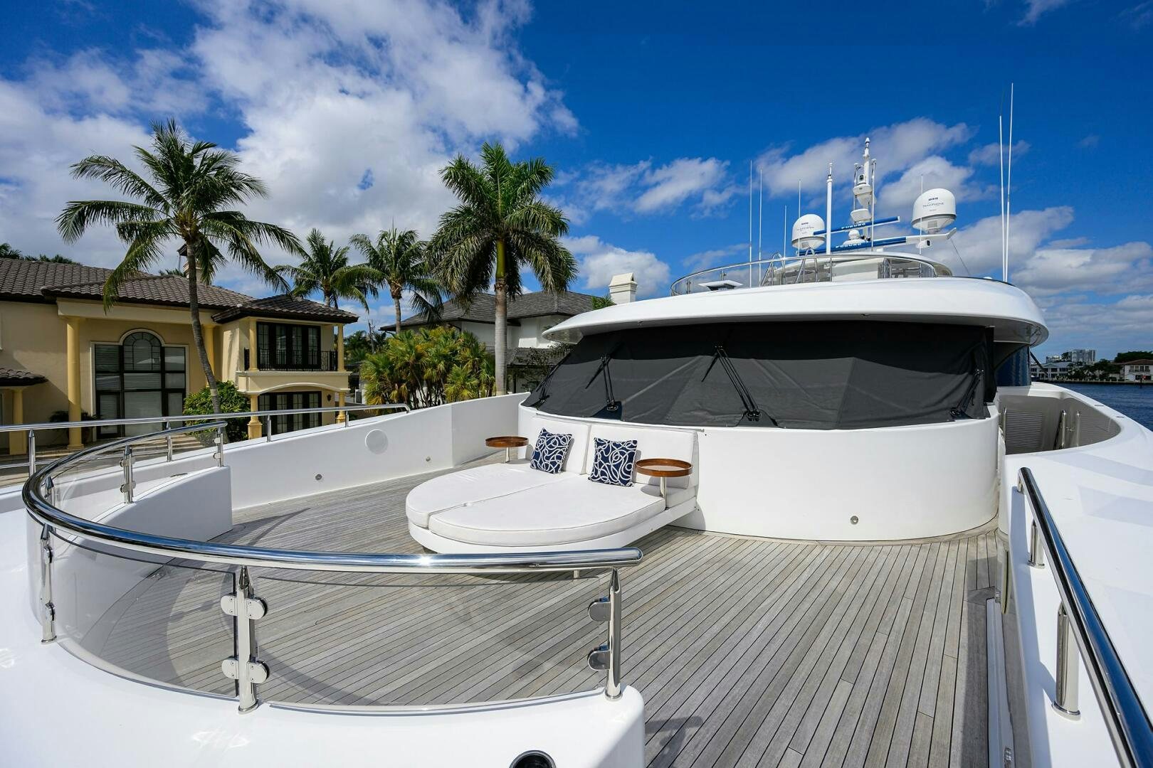 a boat on the water aboard NEENAH Yacht for Sale