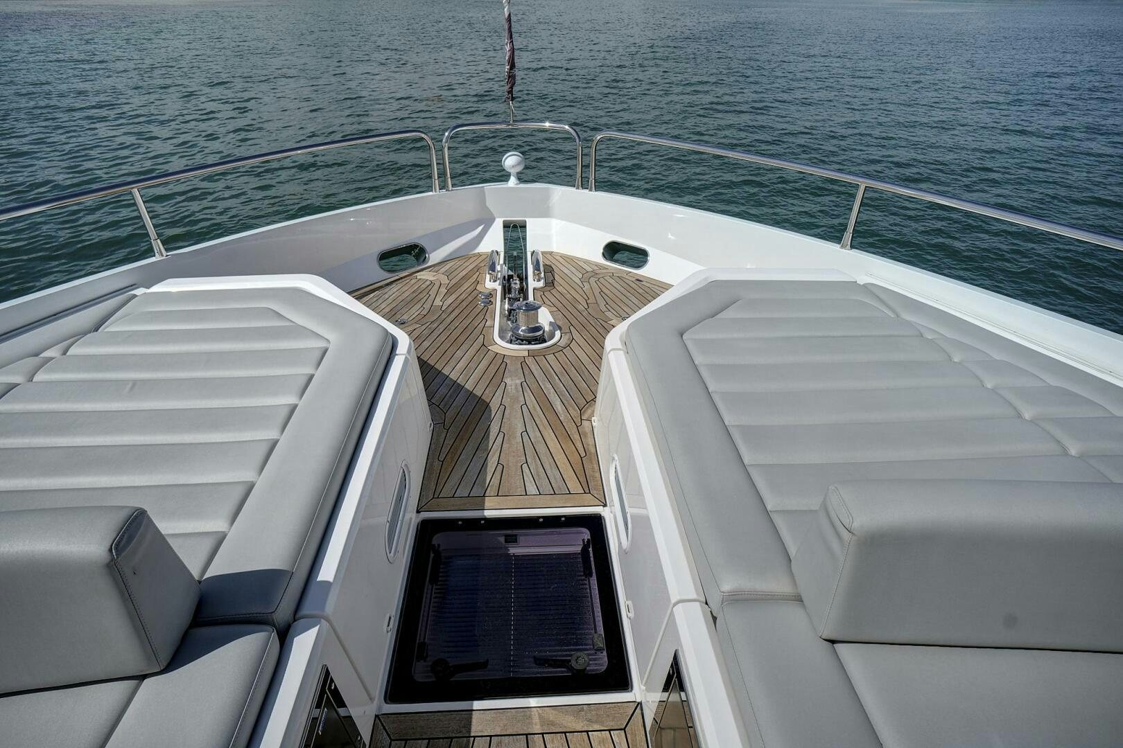 a boat on the water aboard SEA ONE Yacht for Sale