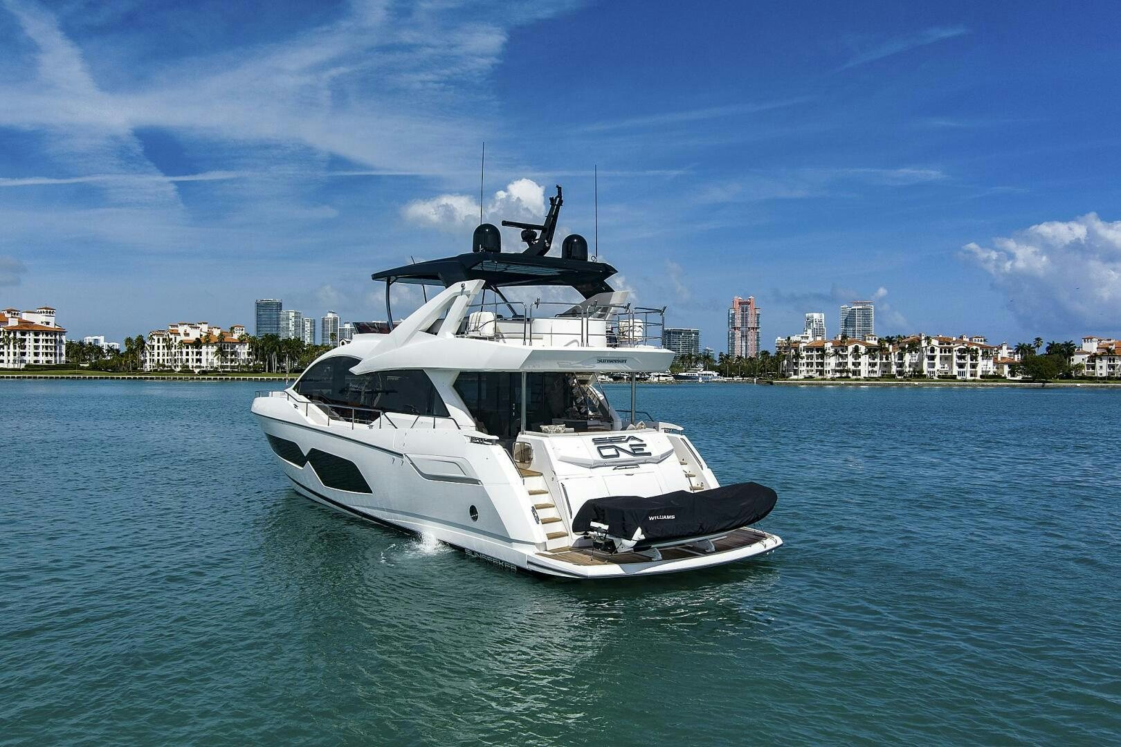 a boat on the water aboard SEA ONE Yacht for Sale