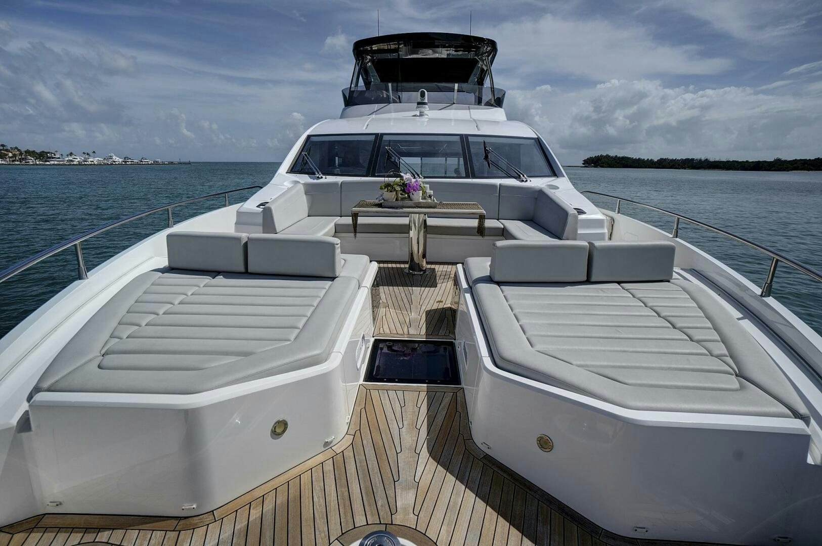 a boat on a body of water aboard SEA ONE Yacht for Sale