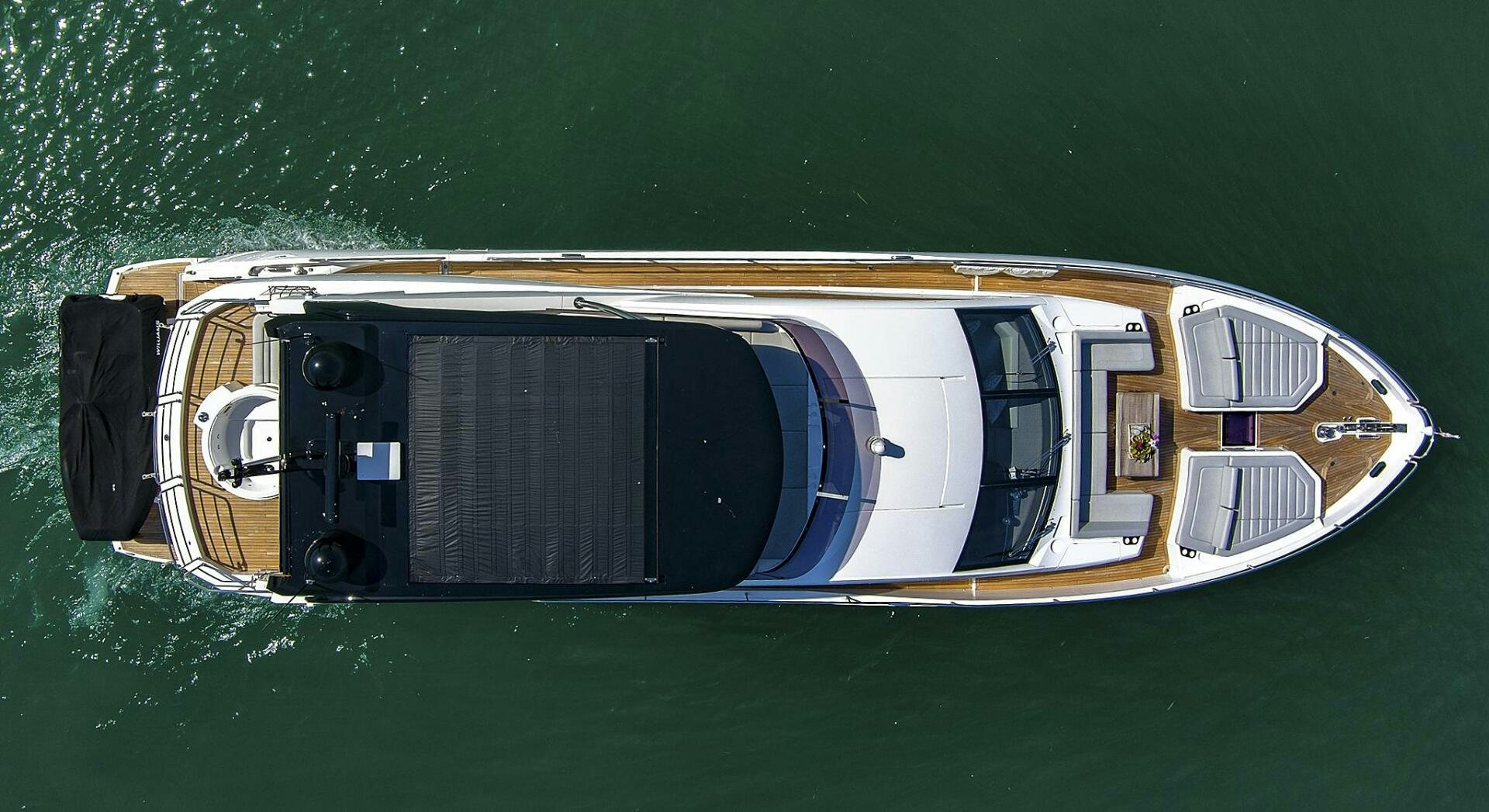 a boat on the water aboard SEA ONE Yacht for Sale