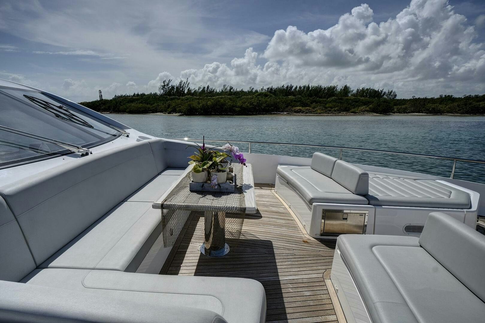 a boat on the water aboard SEA ONE Yacht for Sale