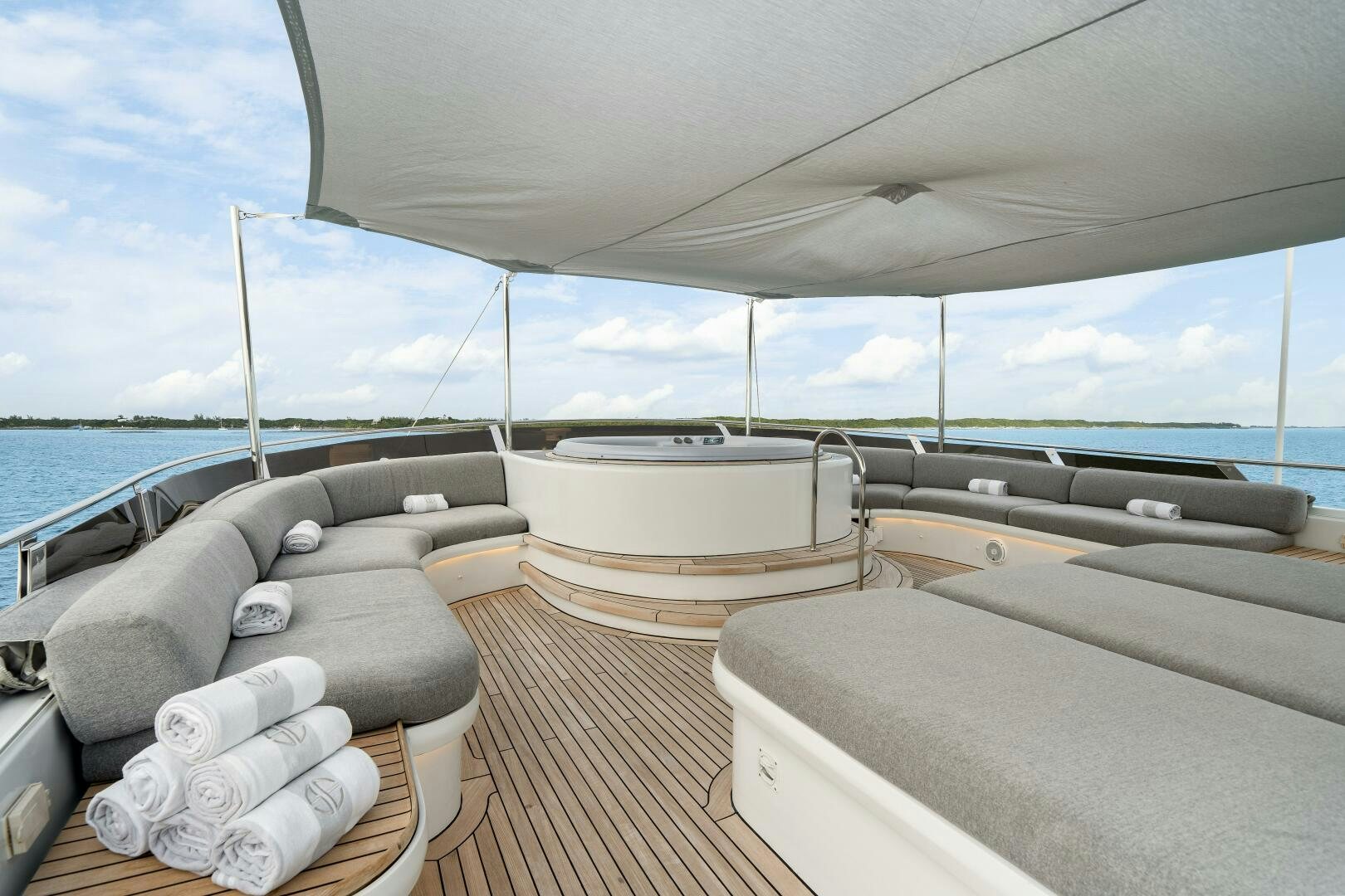 a boat on the water aboard SWEET ESCAPE Yacht for Sale