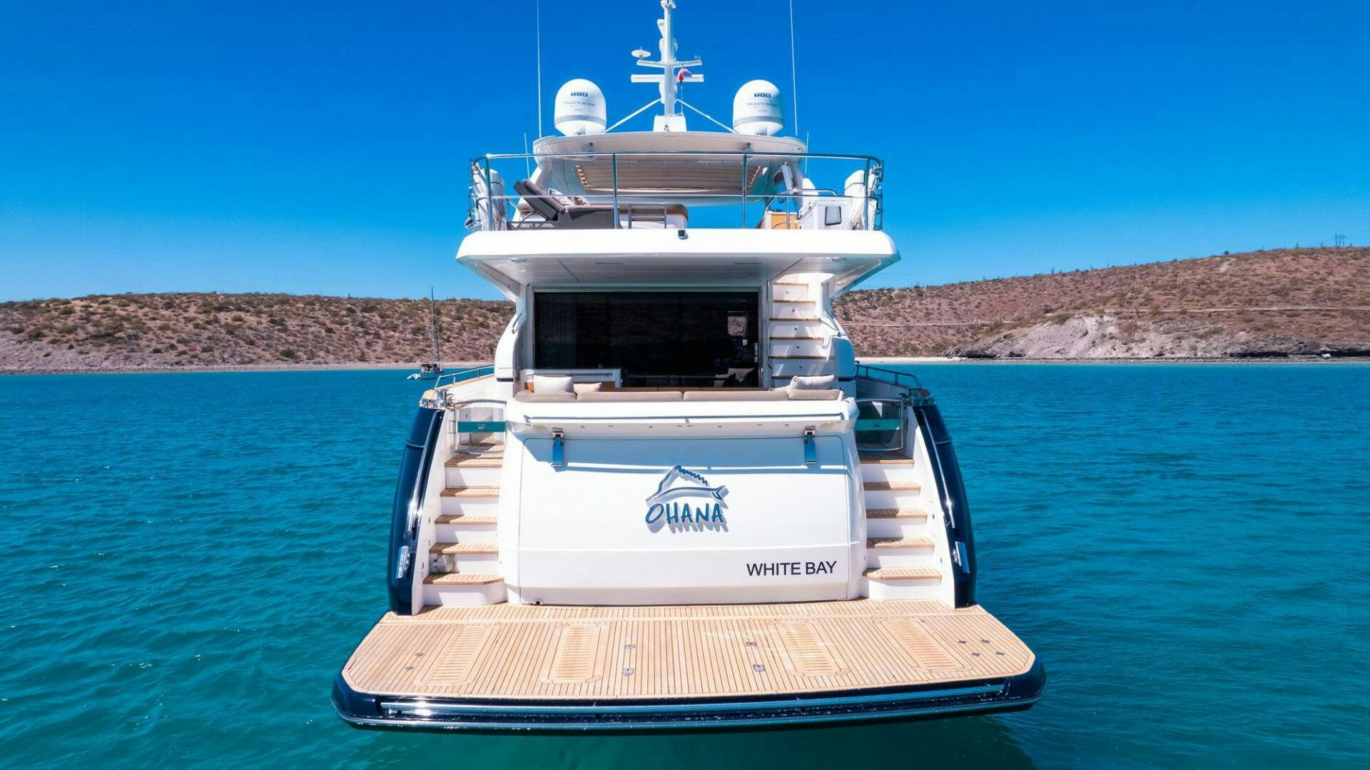 a boat on the water aboard SATORI Yacht for Sale