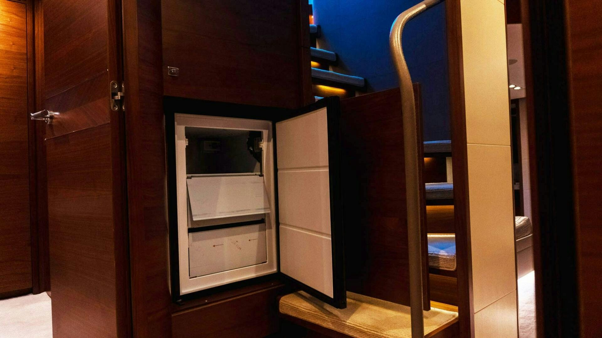 a room with a slide aboard SATORI Yacht for Sale