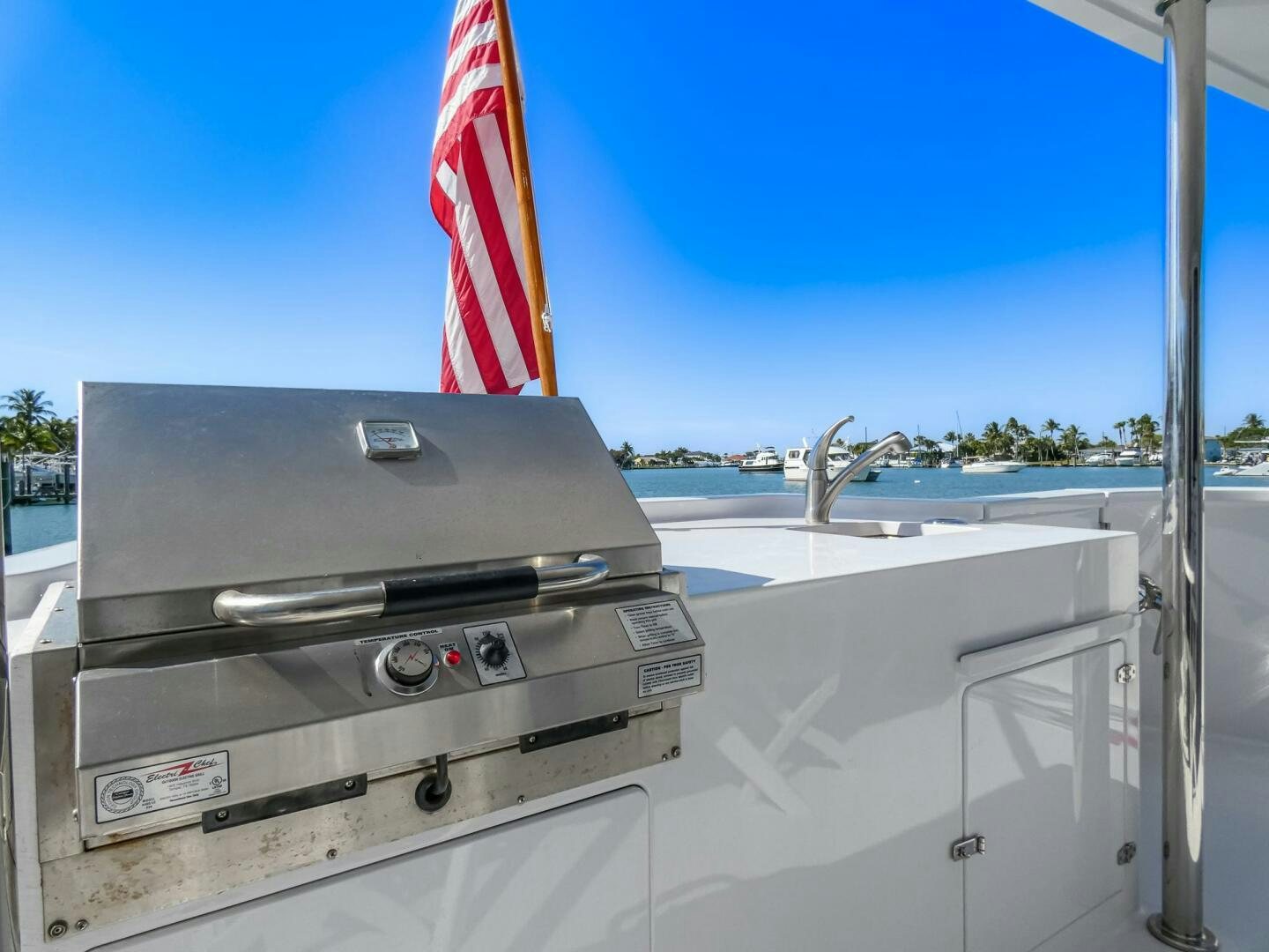 a boat on the water aboard IIWII Yacht for Sale