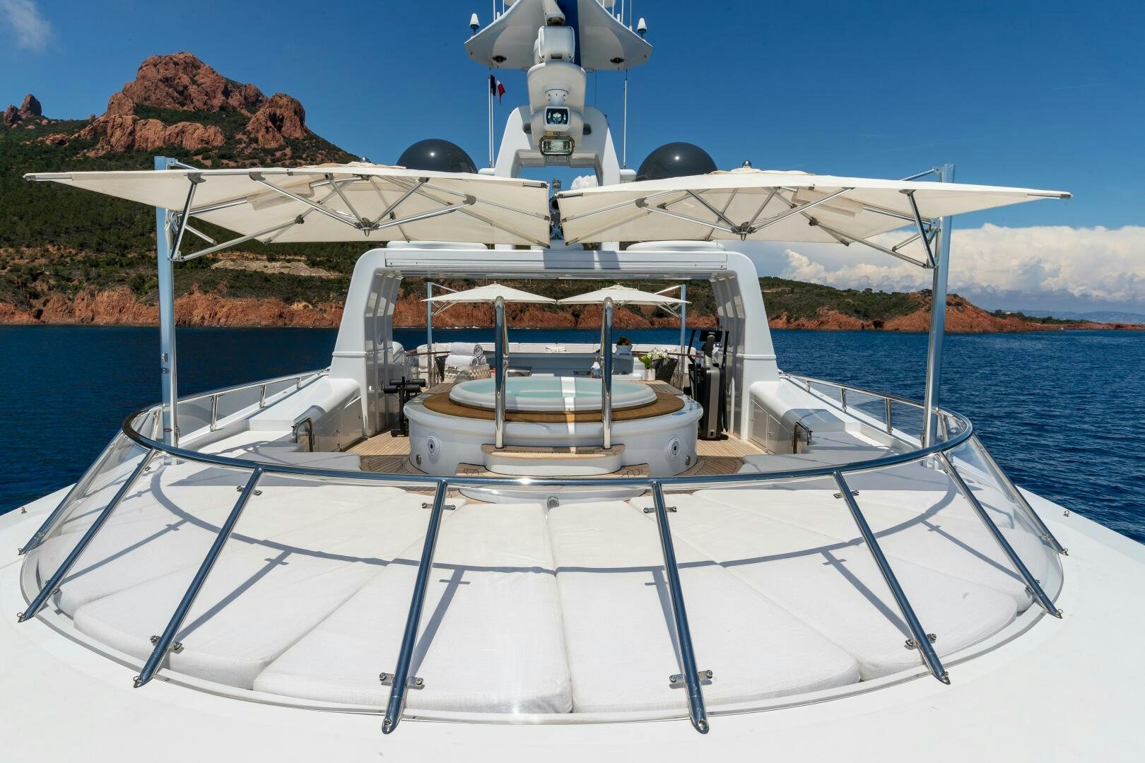 a boat on the water aboard FRIENDSHIP Yacht for Sale
