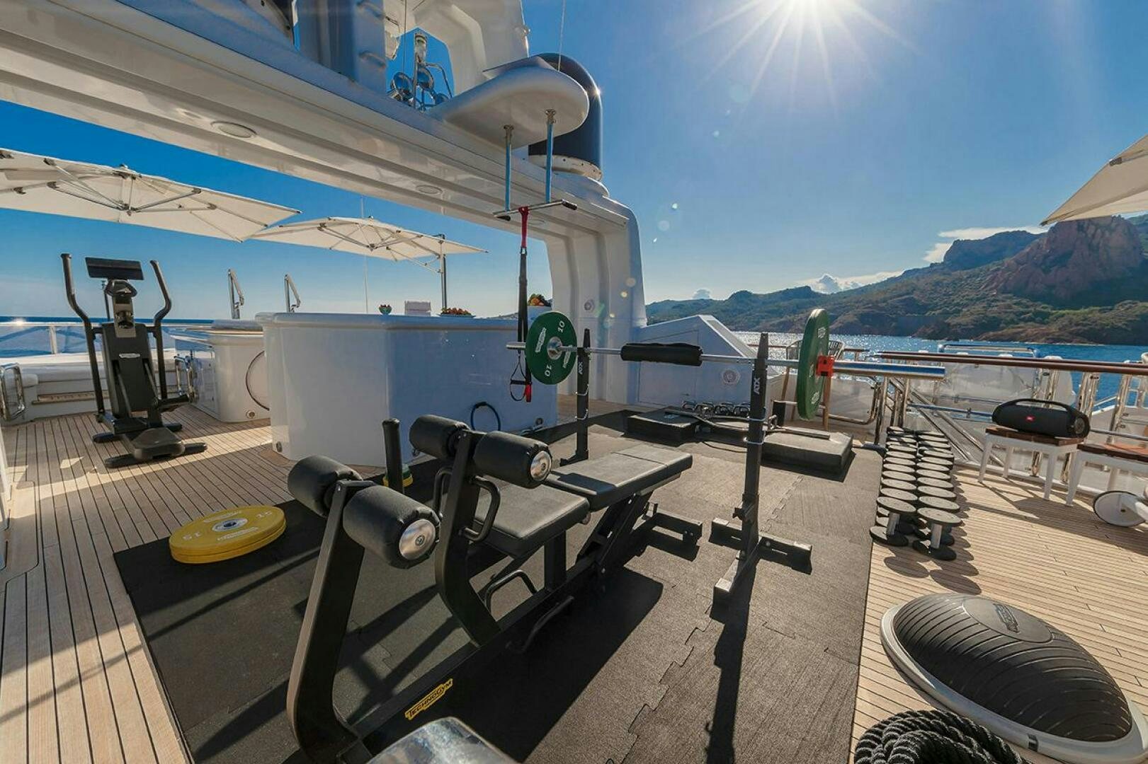 a boat on the water aboard FRIENDSHIP Yacht for Sale