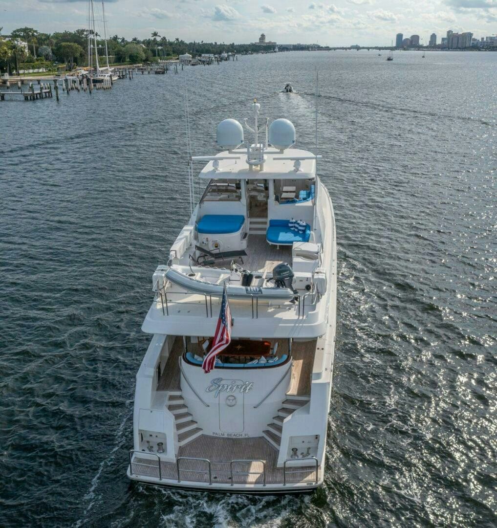a boat on the water aboard BOXER Yacht for Sale