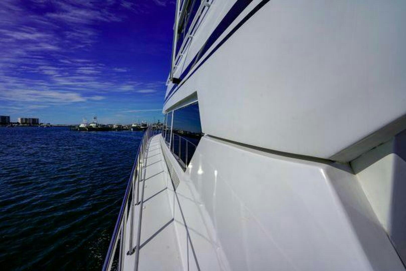 a boat on the water aboard POLE POSITION Yacht for Sale