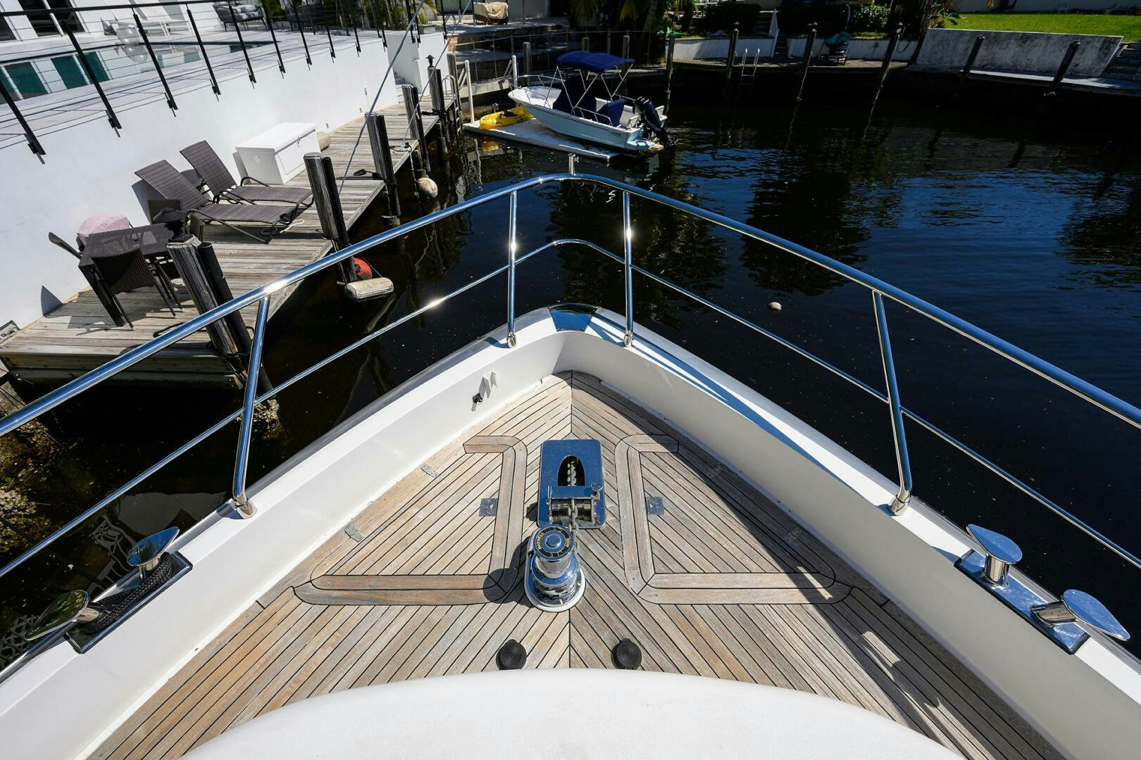 a deck of a boat aboard FUJIMO Yacht for Sale