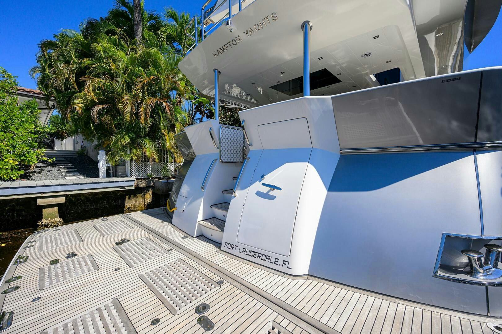 a large machine on a roof aboard FUJIMO Yacht for Sale
