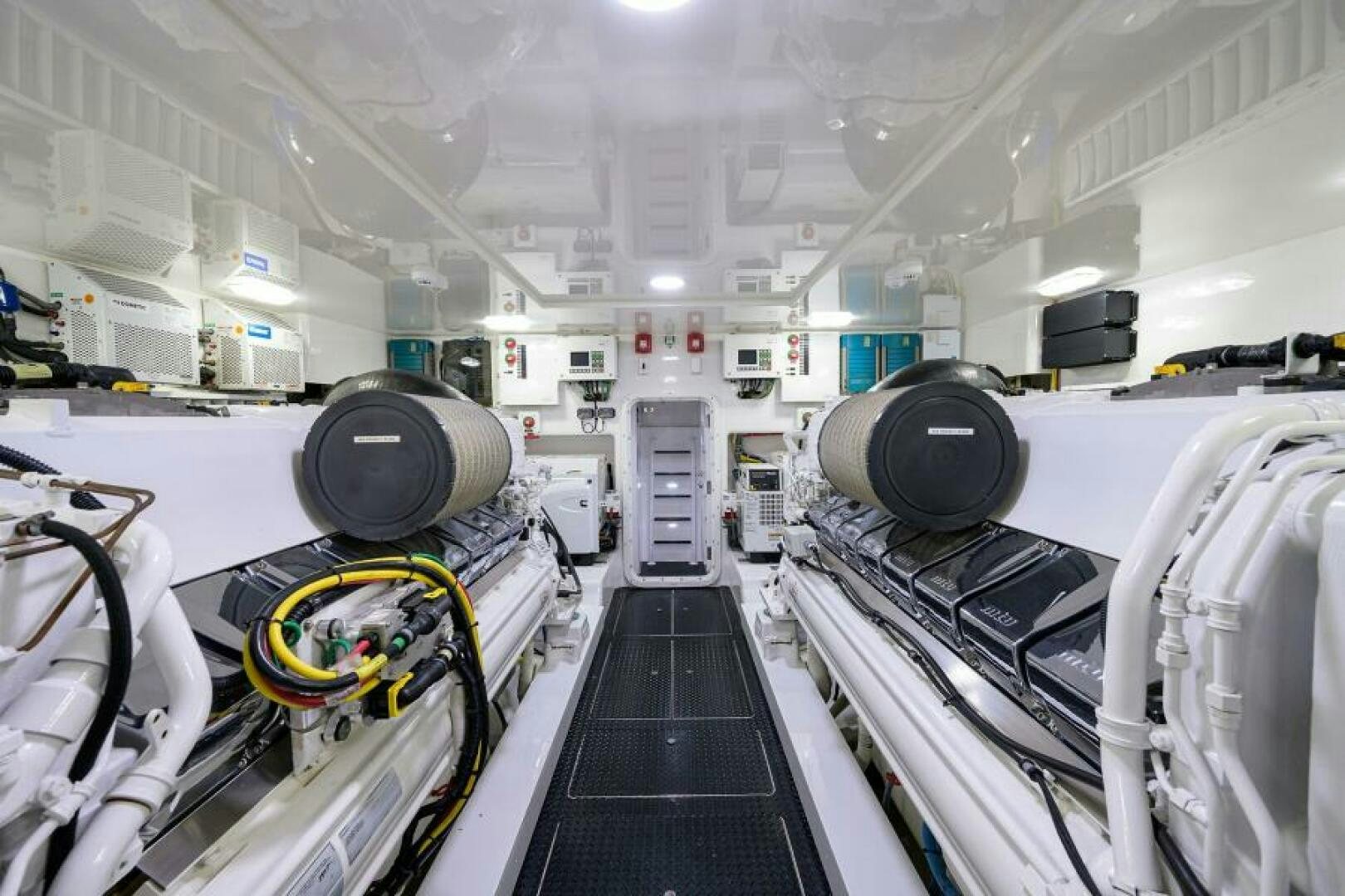 a large factory with large machines aboard MIRAGE DELETE Yacht for Sale