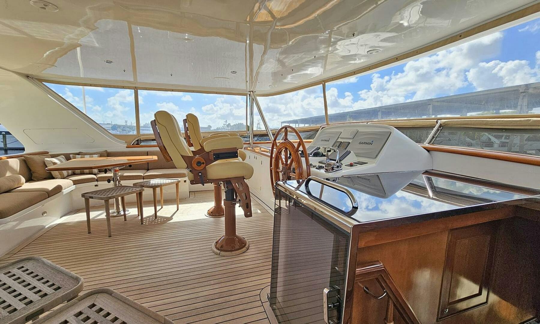 inside view of a room aboard MY KIMBERLY Yacht for Sale