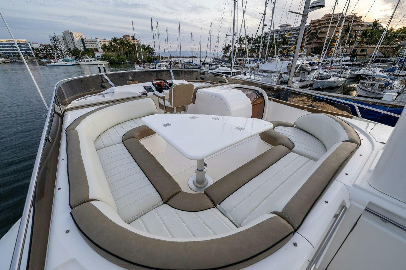 a boat in the water aboard PEARL Yacht for Sale