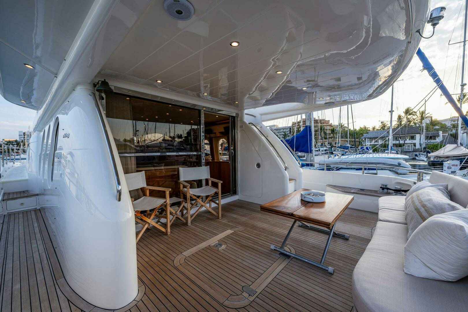 a boat on the water aboard PEARL Yacht for Sale