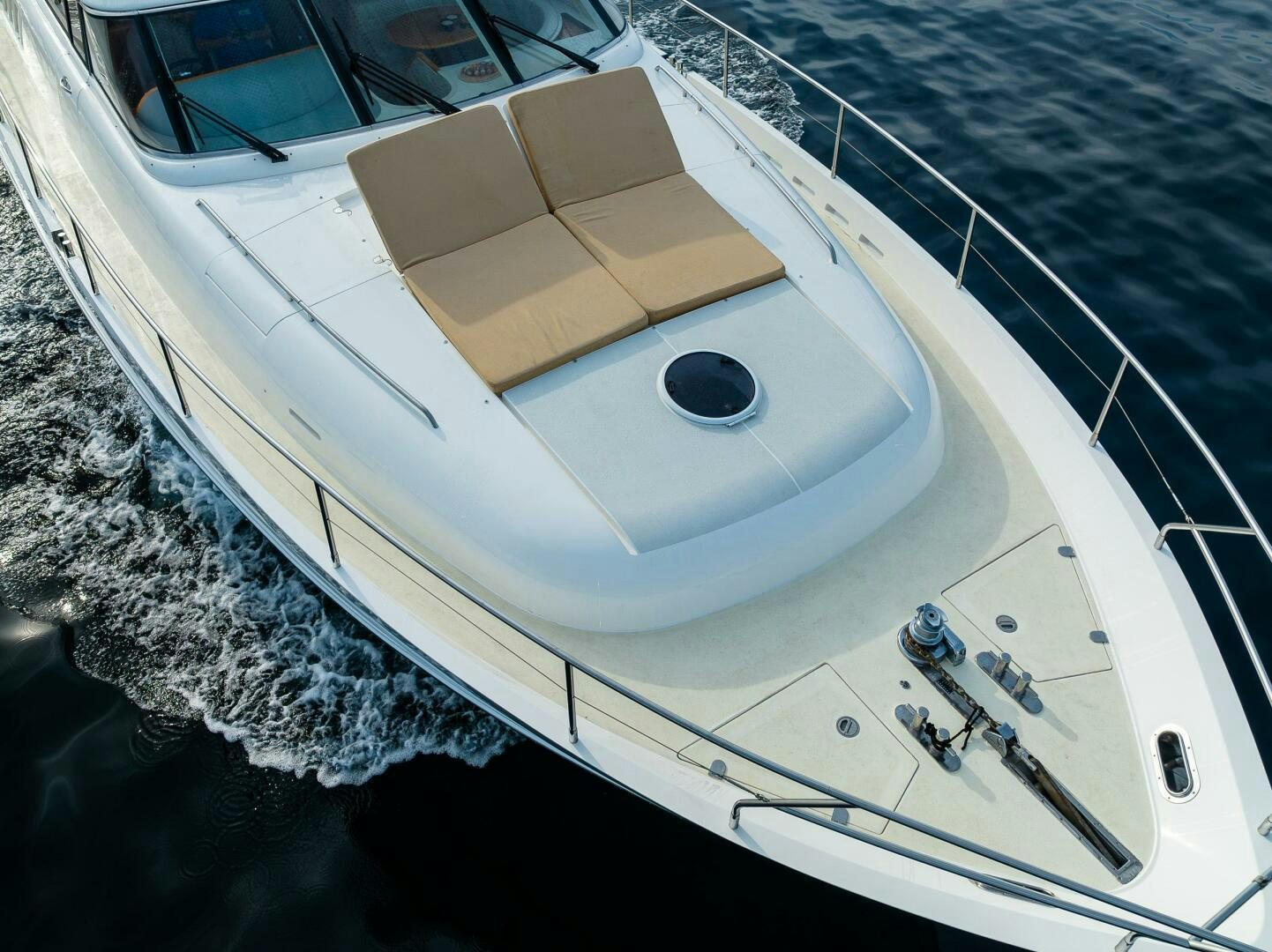 a boat on the water aboard PEARL Yacht for Sale
