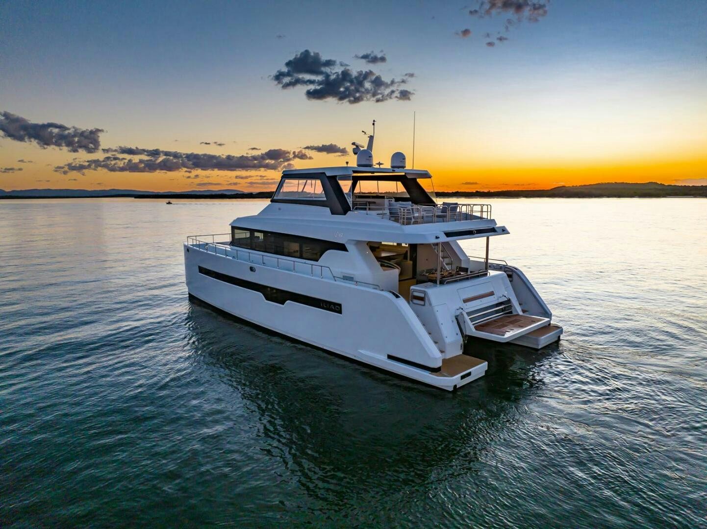 a boat in the water aboard NONE Yacht for Sale