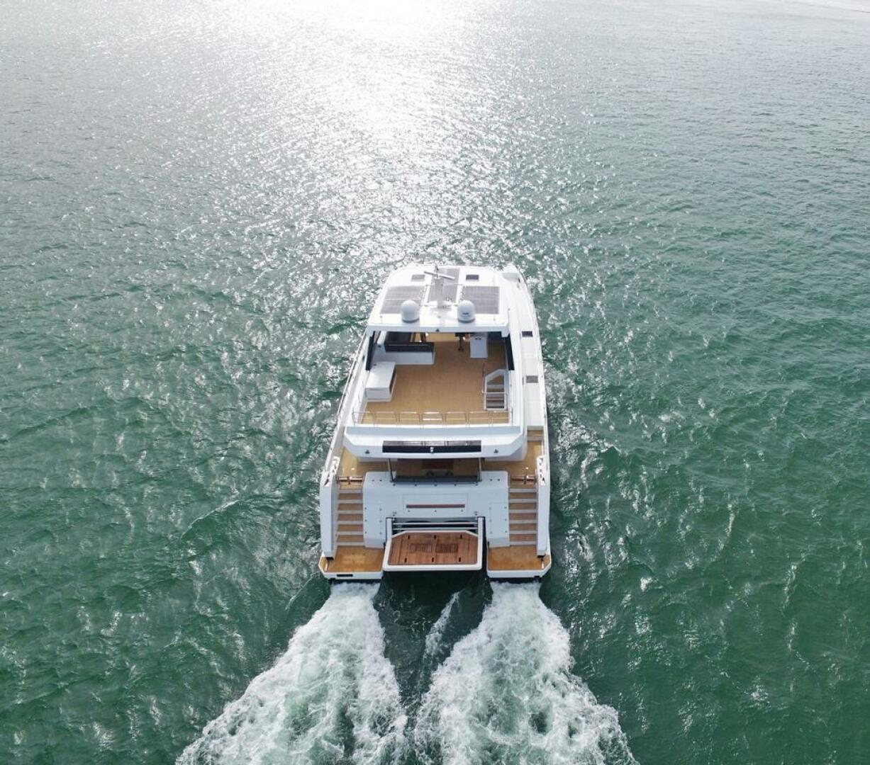 a boat in the water aboard NONE Yacht for Sale